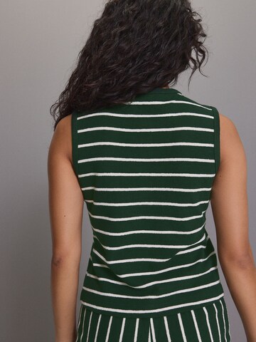 Next - Colete de malha em verde