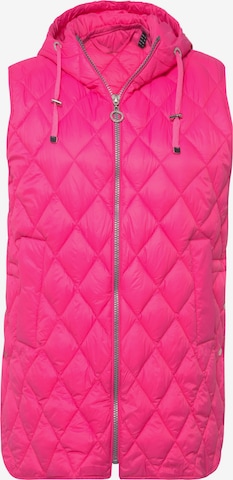 Ulla Popken Vest in Pink: front