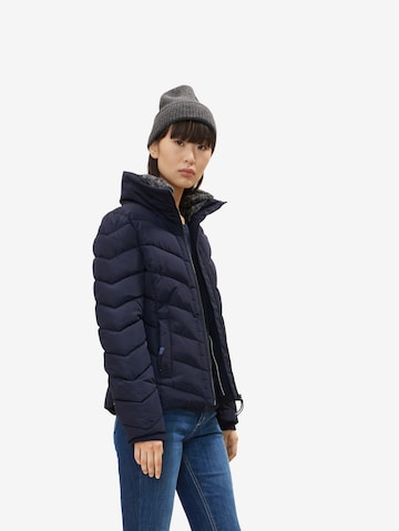 TOM TAILOR Winter Jacket in Blue