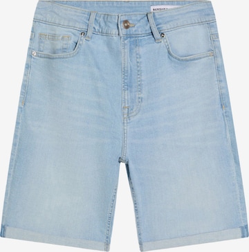 Bershka Regular Farkut värissä sininen: etupuoli