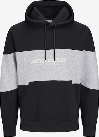 Sweat-shirt 'JJELEGACY' Jack & Jones Plus en noir : devant