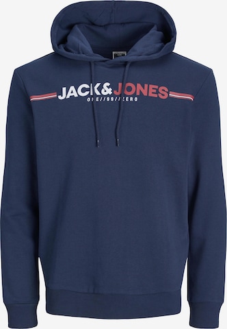 Bluză de molton 'Frederik' de la JACK & JONES pe albastru: față