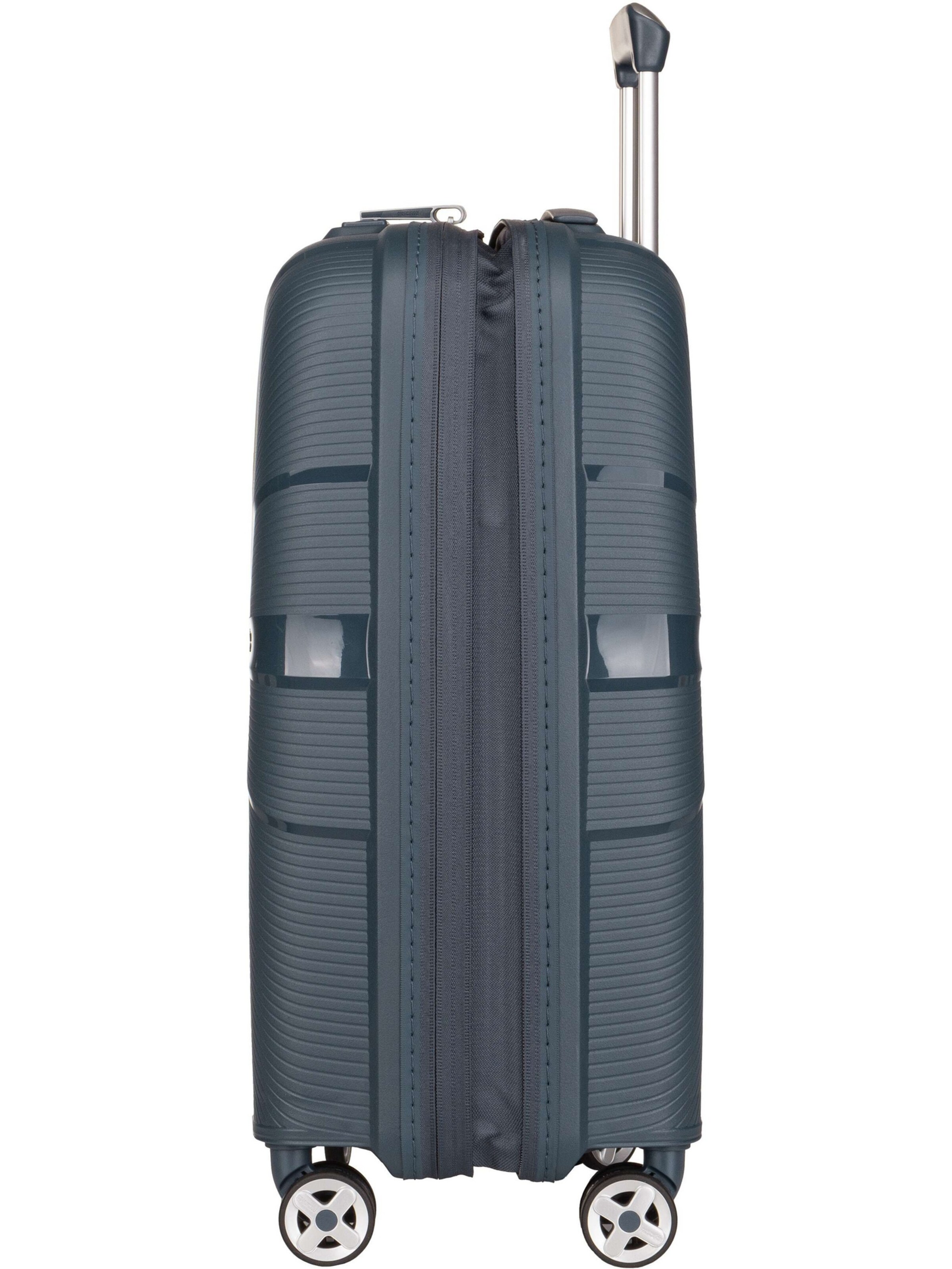 American Tourister Trolley ' Starvibe Spinner 55 EXP ' in Blauw