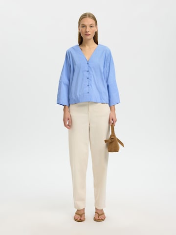 SELECTED Blouse in Blauw