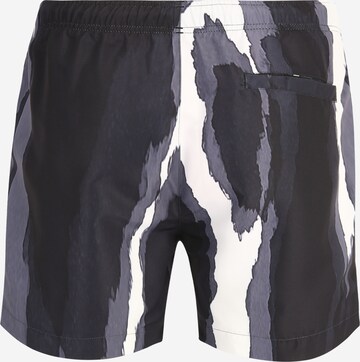 HUGO Badeshorts 'Bull' in Schwarz