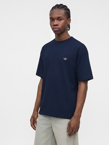 ADIDAS ORIGINALS - Camisa 'Trefoil Essentials' em azul