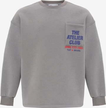 Sweat-shirt VAMOS CLO en gris : devant