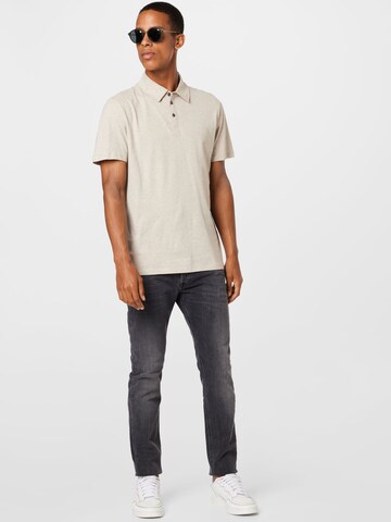 TOM TAILOR Poloshirt in Beige