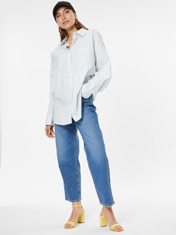 Wide leg Jeans di Lee in blu