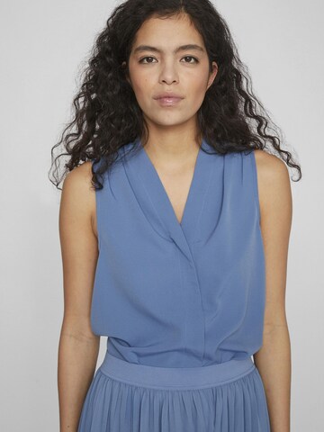 VILA Blouse in Blauw