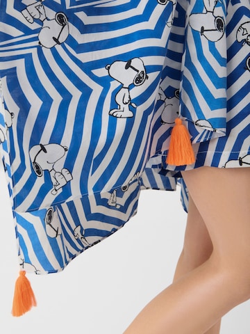 CODELLO Poncho mit 'Snoopy-Print' in Blau