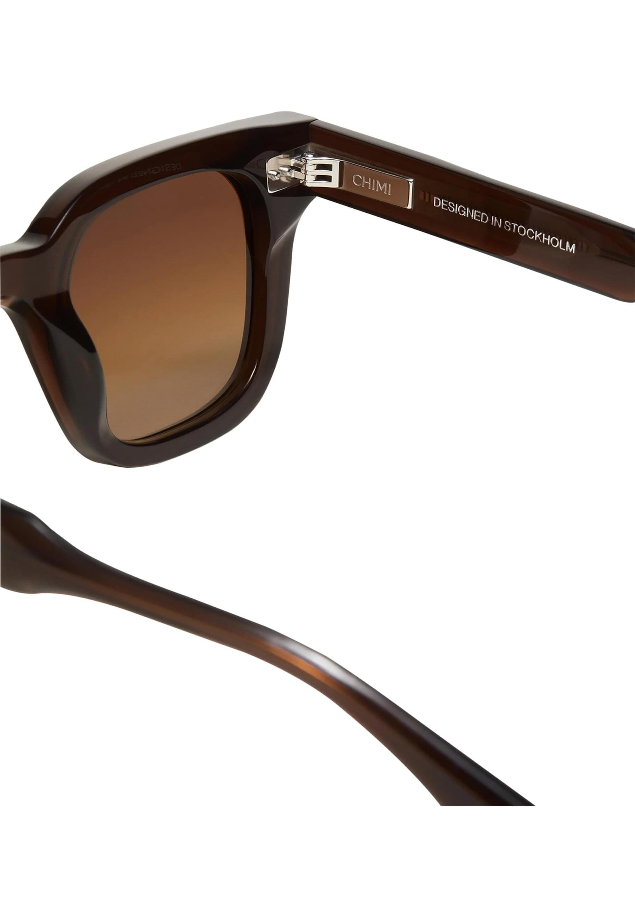 CHIMI Sonnenbrille in Braun