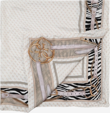 GUESS - Lenço 'ZAMIRA' em castanho: frente