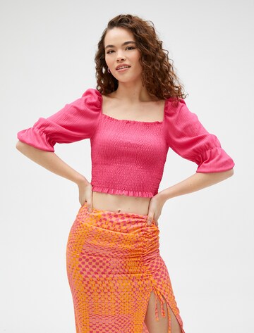 Koton Shirt in Roze: voorkant