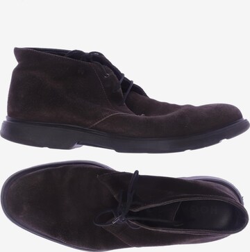 HOGAN Halbschuh 41,5 in Braun: Vorderseite