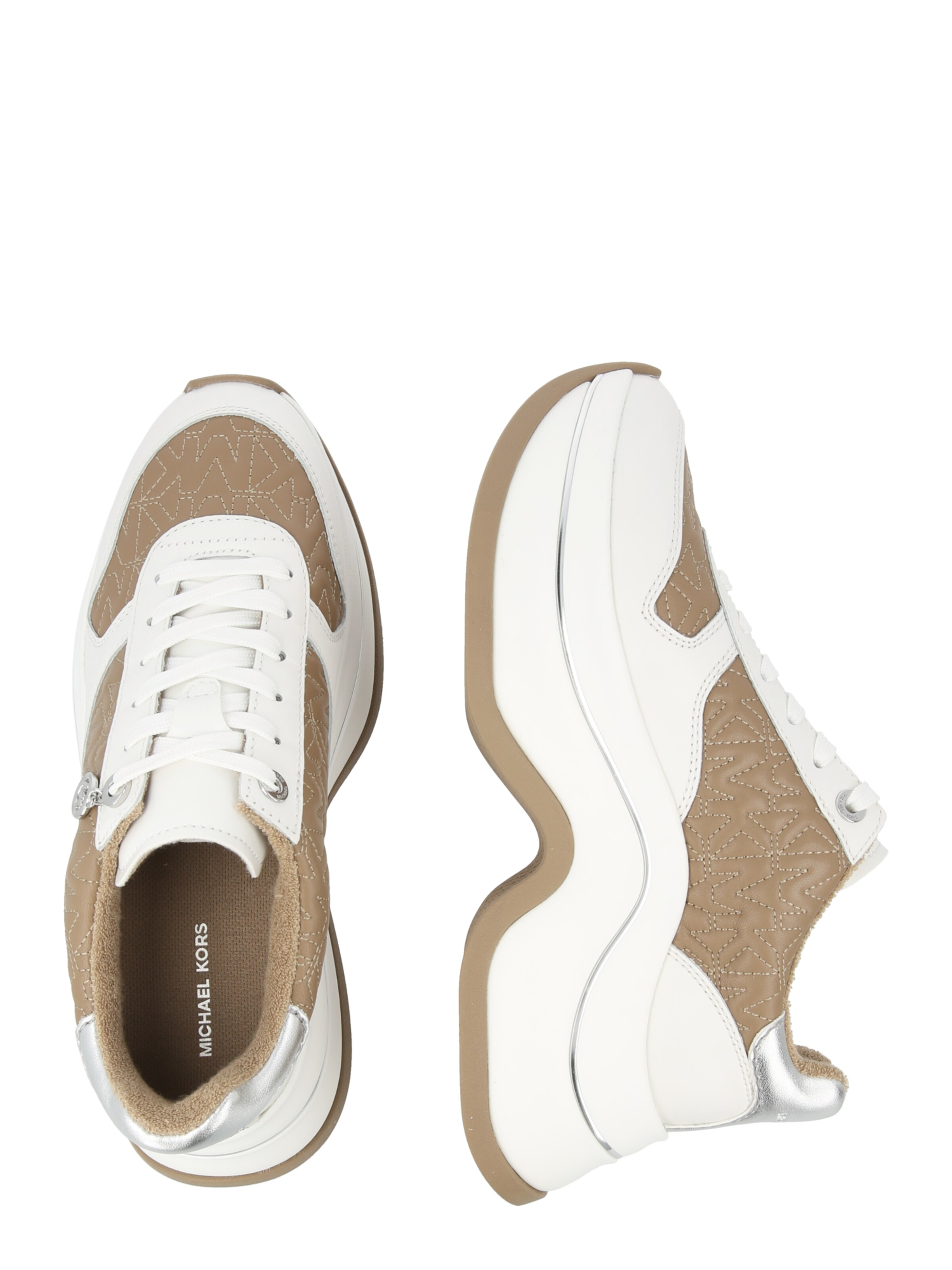 MICHAEL Michael Kors Nízke tenisky 'ARLA' - Hnedá