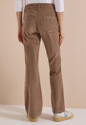 CECIL Slim fit Pants in Brown