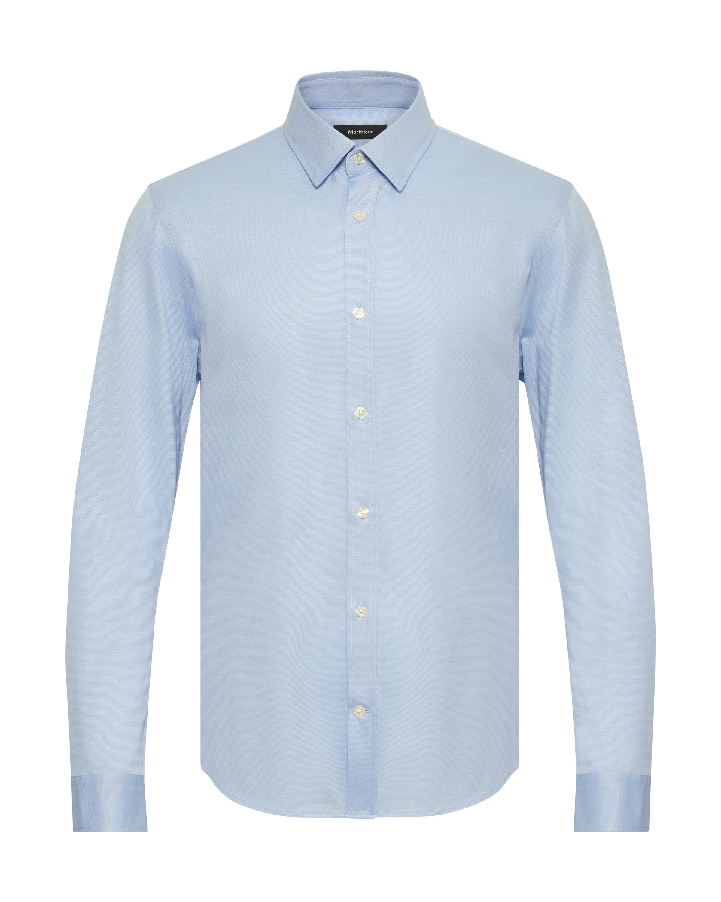 Matinique Button Up Shirt 'Trostol ' in Blue: front
