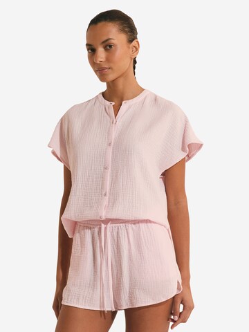 ETAM Pyjamabroek 'Soleia' in Roze: voorkant