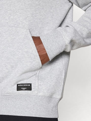 BJÖRN BORG Sportsweatshirt 'CENTRE' in Grau