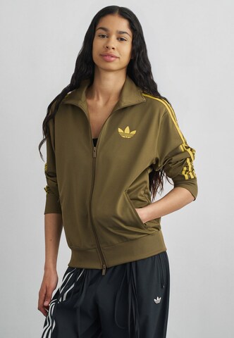 ADIDAS ORIGINALS Jopa na zadrgo 'Firebird' | zelena barva