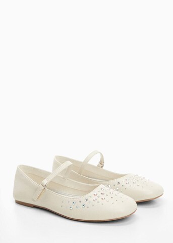 MANGO KIDS Ballet Flats 'Sandra-a' in White