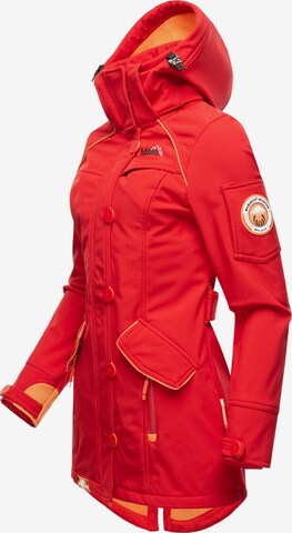 MARIKOO Toiminnallinen takki 'Soulinaa' värissä punainen