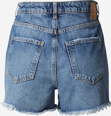 PIECES Regular Shorts 'Tulla' in Blau