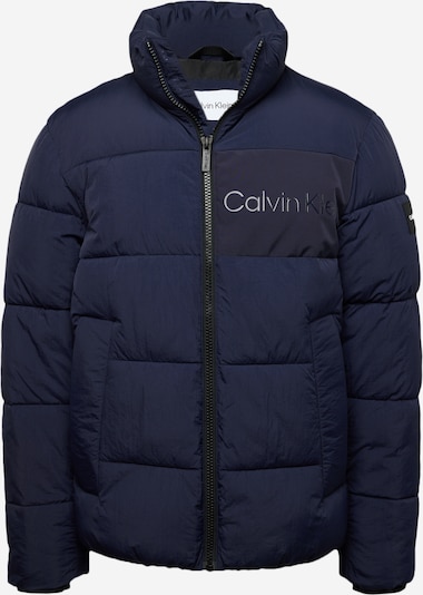 Calvin Klein Jacke in dunkelblau / schwarz / weiß, Produktansicht