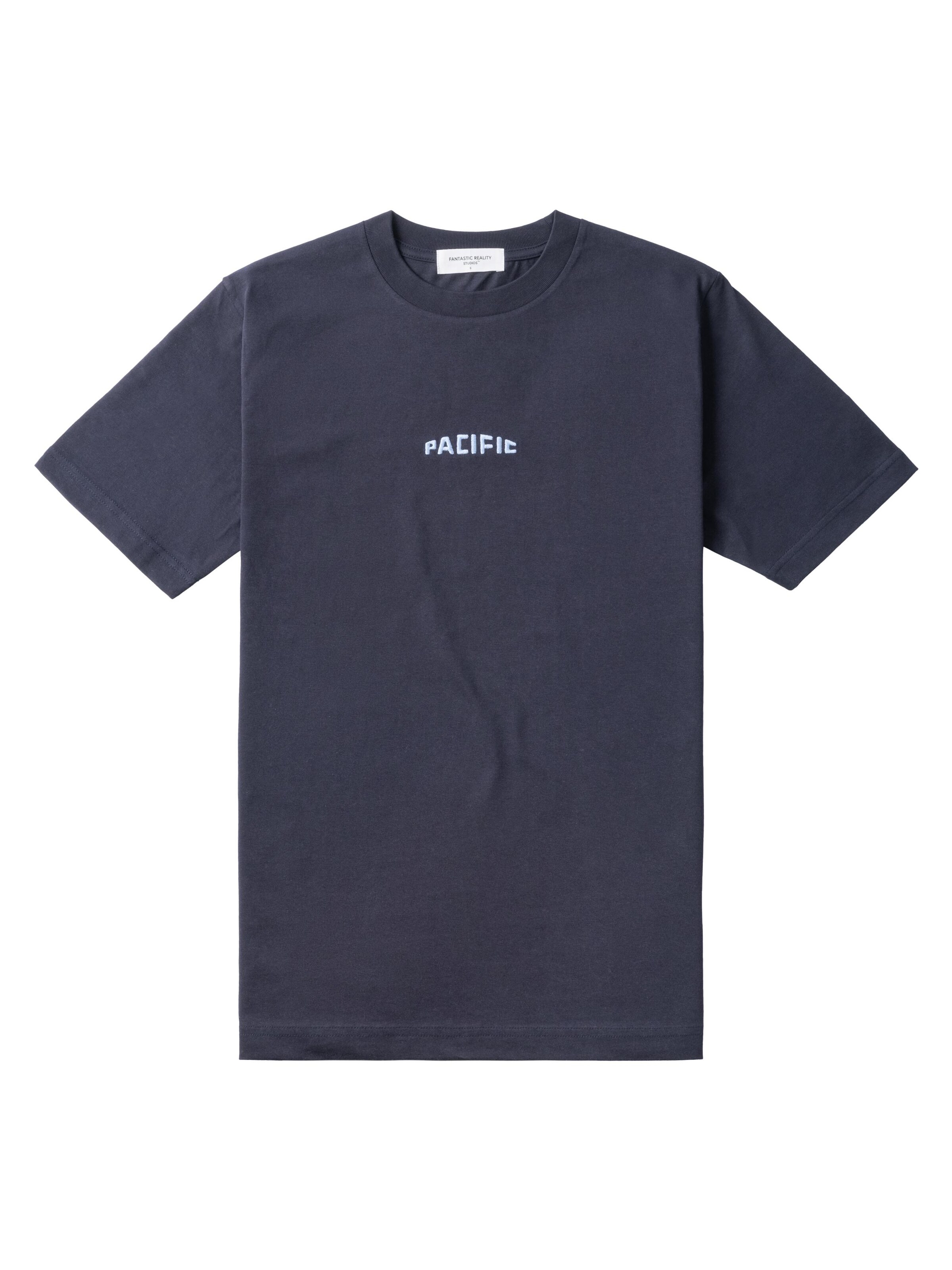 FANTASTIC REALITY STUDIOS Shirt 'PACIFIC BOXY FIT – Bio-Baumwolle'‌‌‌‌‌‌ in Blau: Vorderseite
