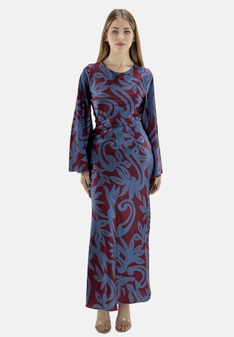 Elara Jurk in Rood: voorkant