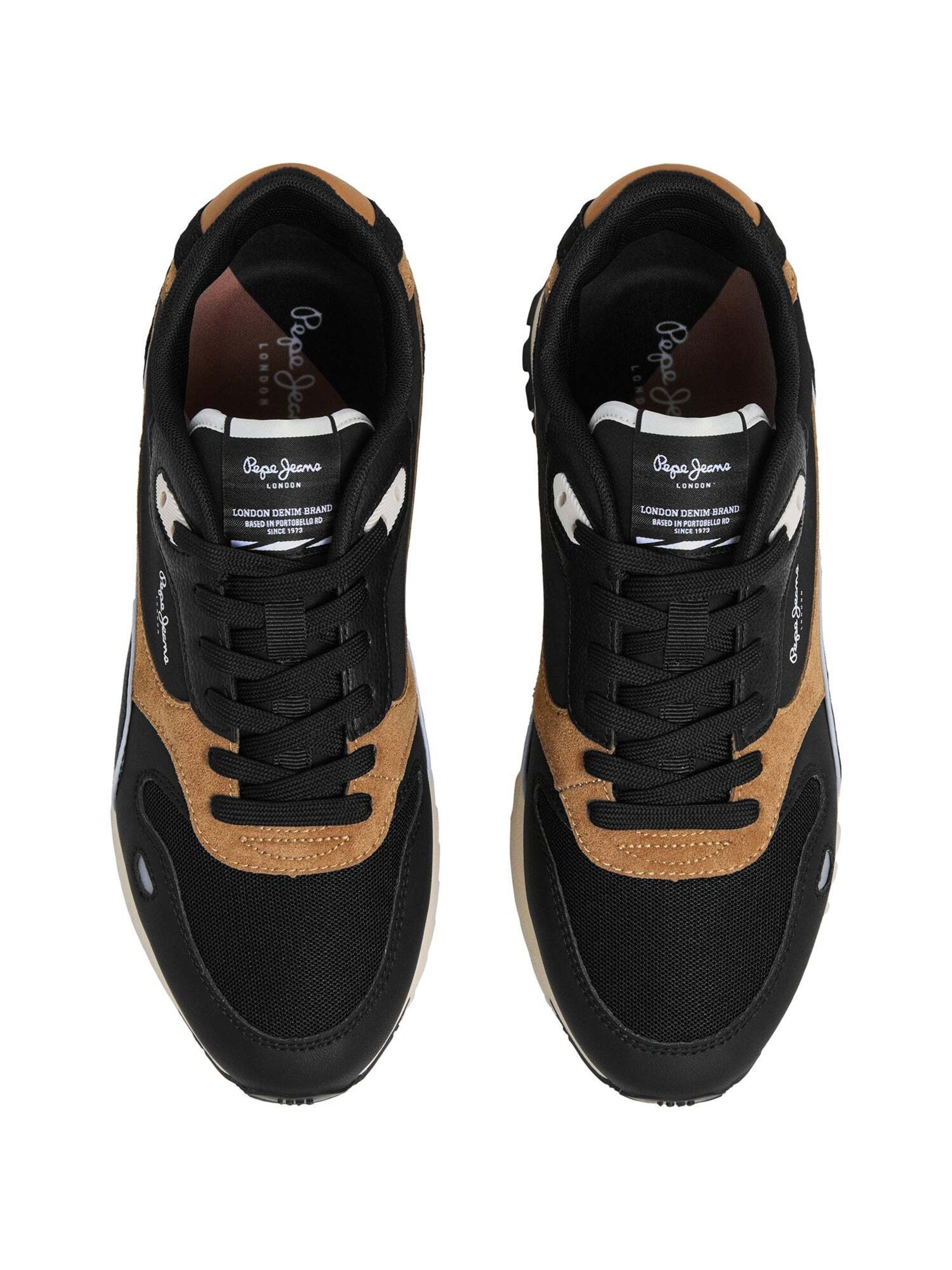Pepe Jeans Platform trainers 'Bexley Essence' in Black