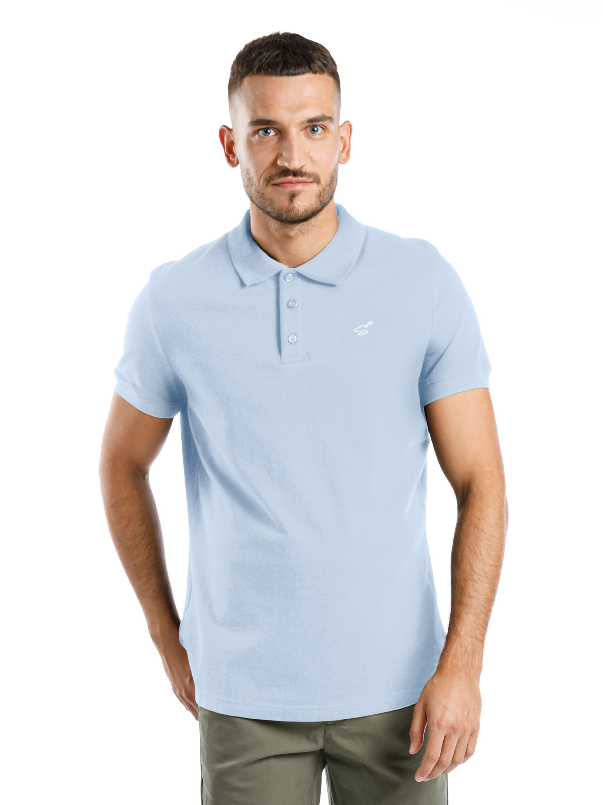 SPITZBUB Shirt in Blue: front