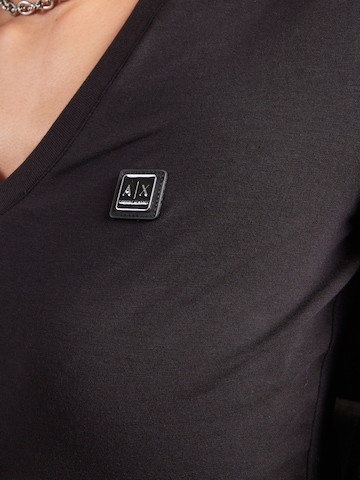 ARMANI EXCHANGE Tričko - Čierna