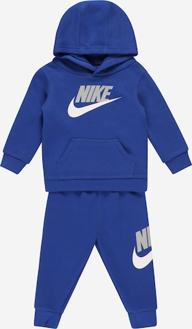 Survêtement Nike Sportswear en bleu : devant