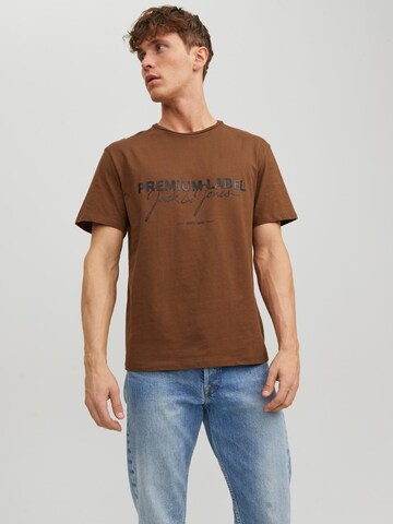 T-Shirt JACK & JONES en marron