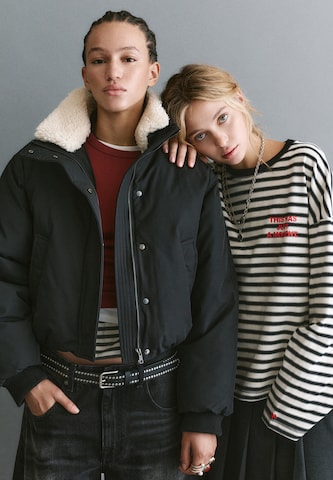 Pull&Bear Between-season jacket 'PACIFIC' in Black