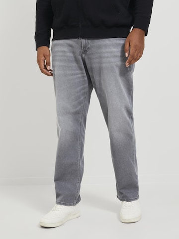 JACK & JONES Regular Jeans 'Mike' in Grijs: voorkant