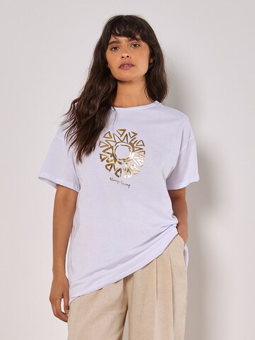 T-shirt Apricot en blanc