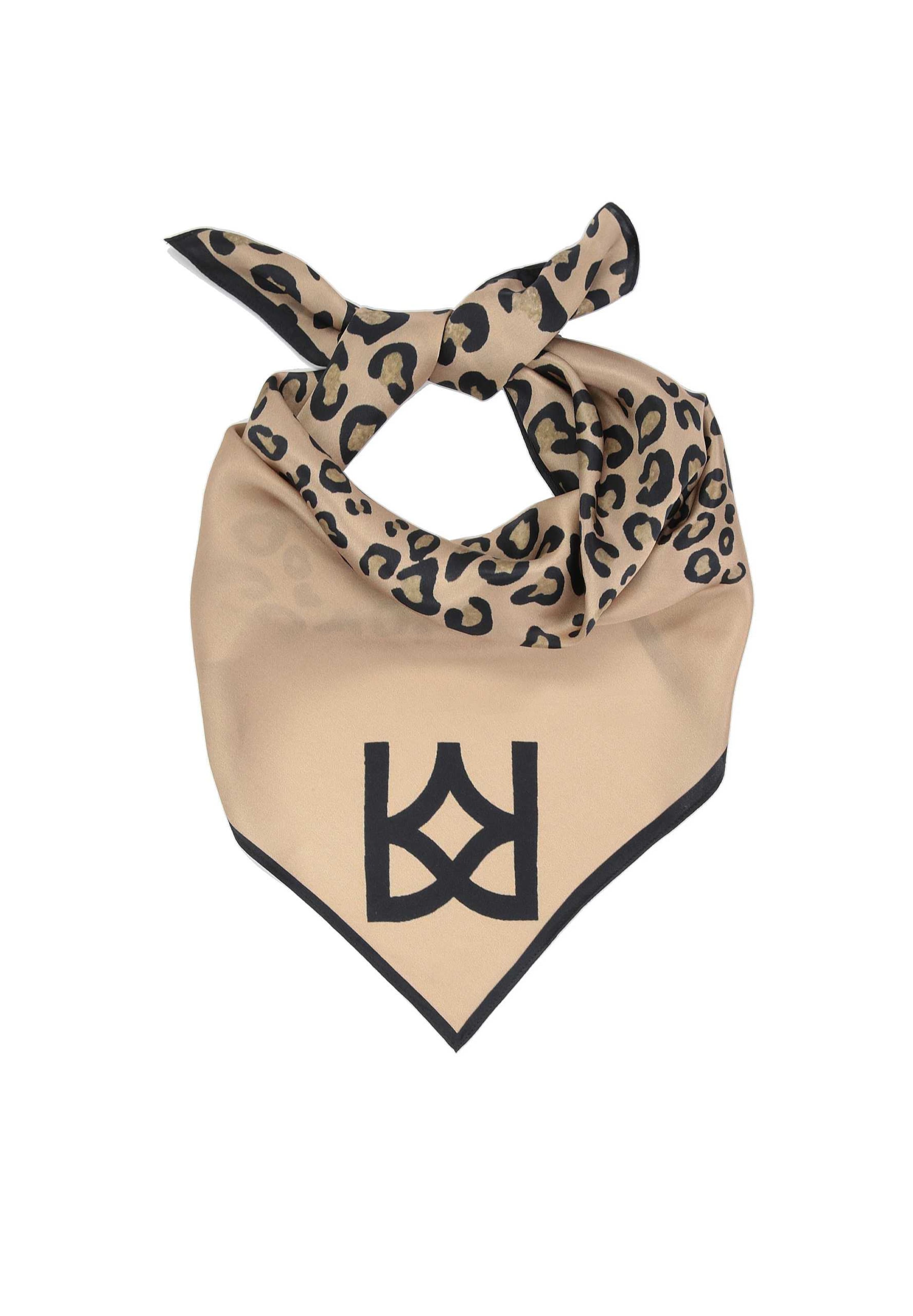 Kazar Scarf in Beige: front