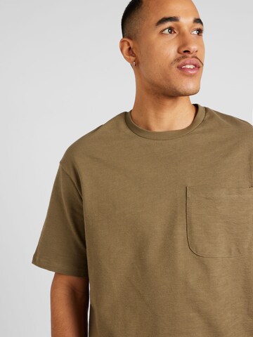 Tricou 'SAUL' de la SELECTED HOMME pe verde