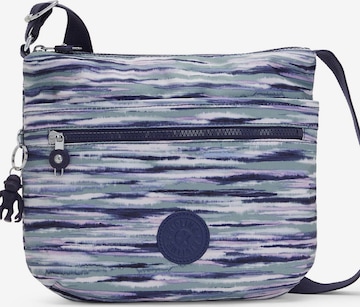 KIPLING - Mala de ombro 'ARTO' em azul: frente