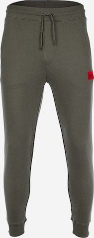 Pantalon 'Doak' HUGO en vert : devant