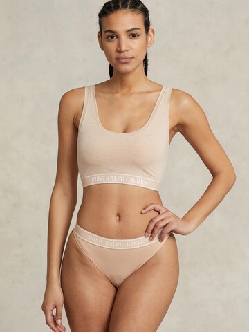 Polo Ralph Lauren Panty ' BIKINI ' in Beige