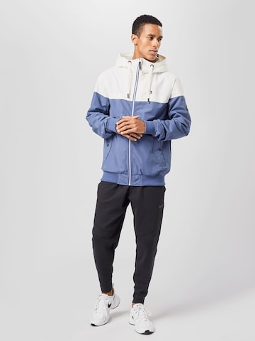 Alife and Kickin Between-Season Jacket 'Mr DiamondAK' in Blue