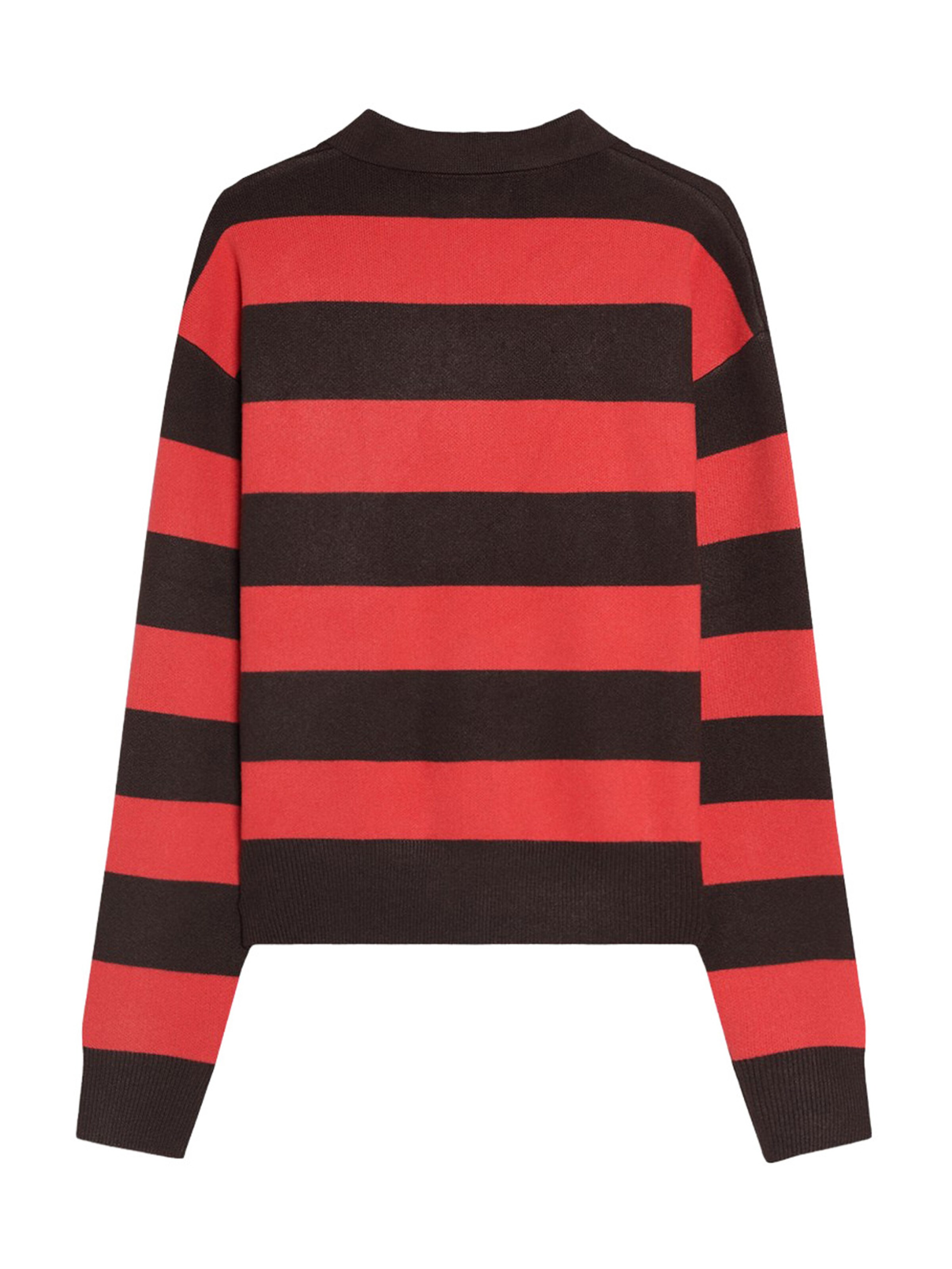 Bershka Sweater in Brown: back
