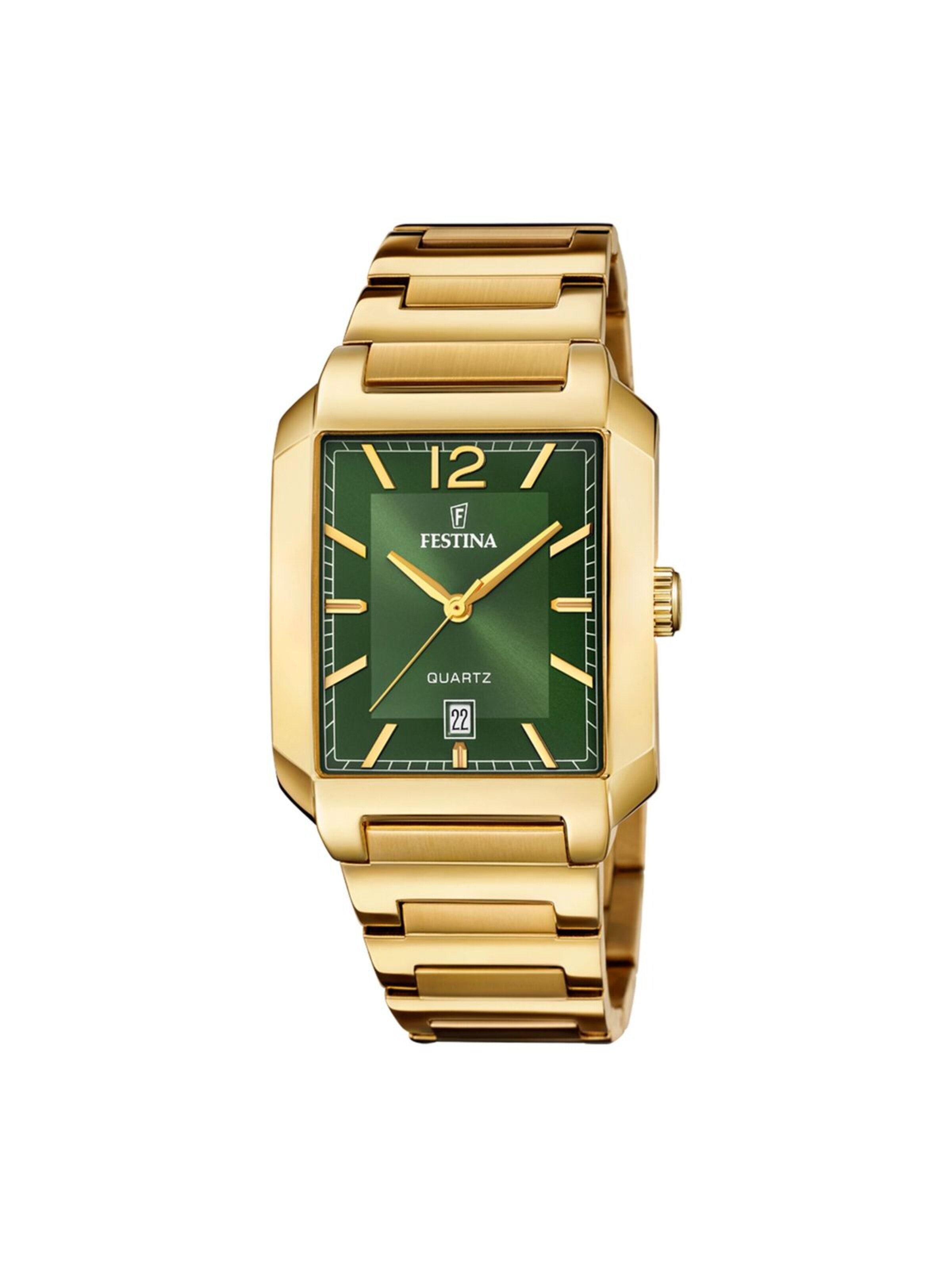 FESTINA Analoguhr‌‌‌ in Grün: Vorderseite