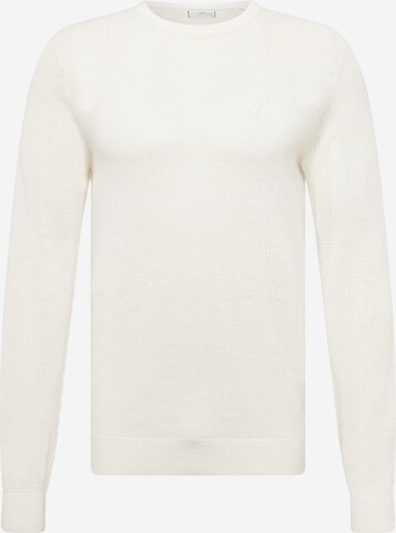 GUESS Sweater 'CASEY' in White: front