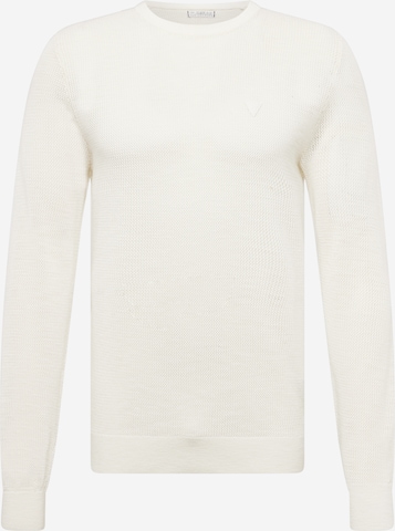 Pullover 'CASEY' di GUESS in bianco: frontale