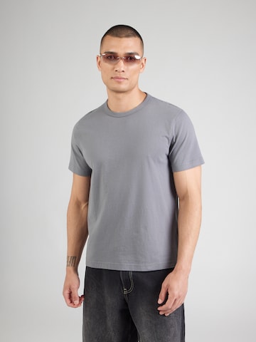T-Shirt 'CLASSIC ESSENTIAL' Abercrombie & Fitch en bleu : devant